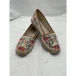 Gianni Bini Peña Floral Embroidered Shoe Sz 6.5 M